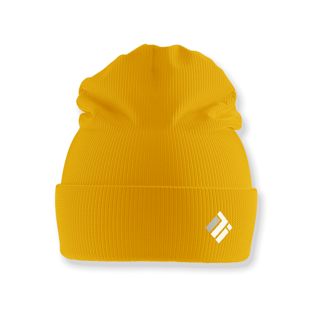 Preview of Techii Beanie - Yellow