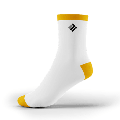 Preview of Techii Socks - Yellow Trim